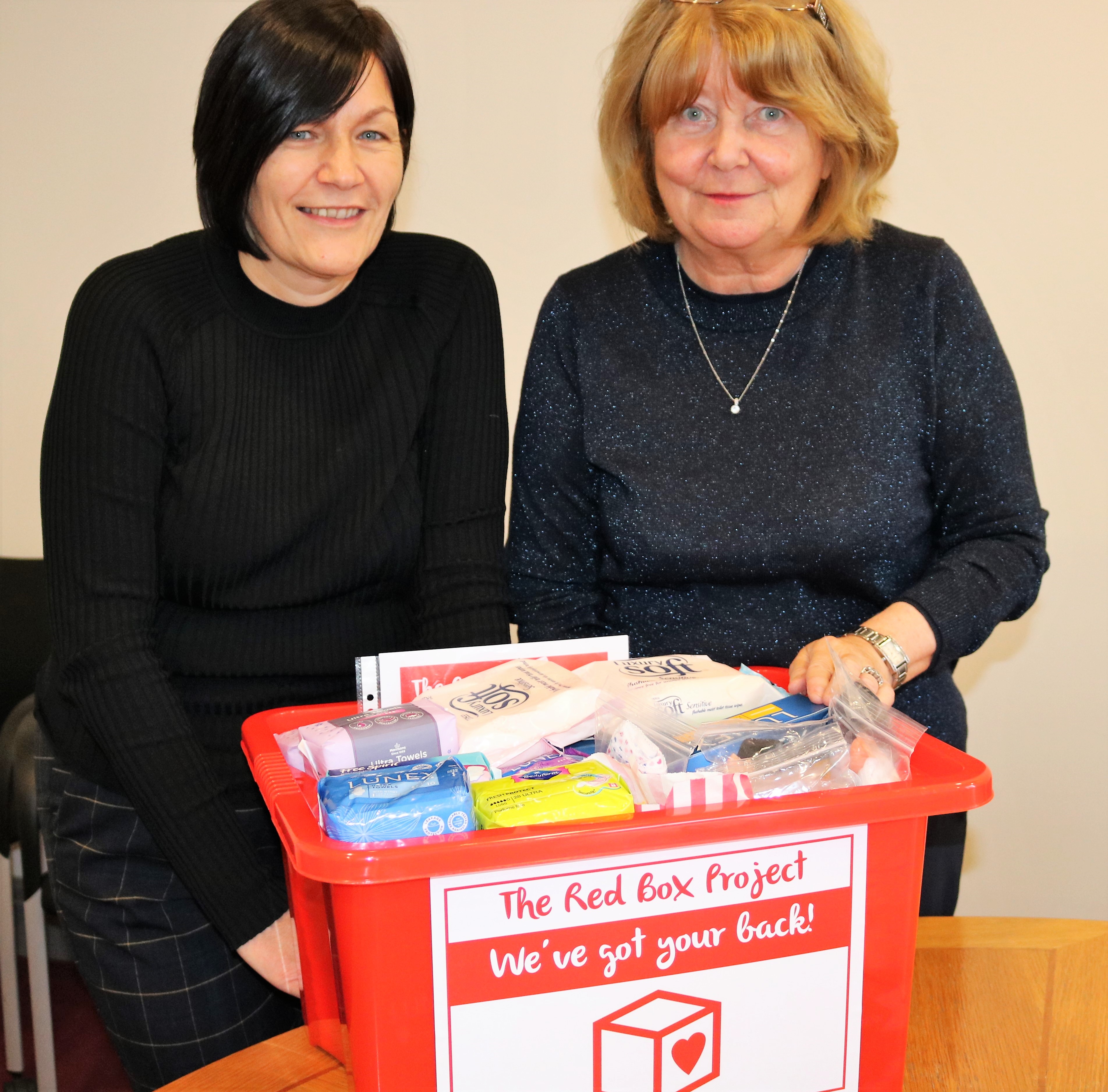 Salford Red Box Project – schools go period friendly
